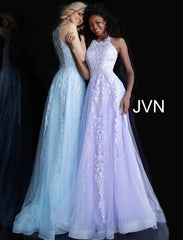 Jovani 64157 Long Formal A Line Prom Dress