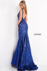 Jovani 59762 Sleeveless Long Fitted Formal Gown