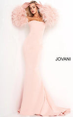 Jovani 1226 Strapless Long Mermaid Prom Gown