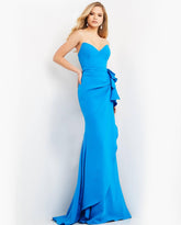 Jovani 06158 Strapless Long Prom Dress
