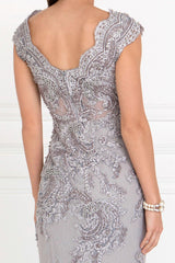 Lace Mermaid Long Prom Formal Dress
