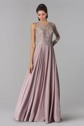 Long Bridesmaid Prom Dress Formal