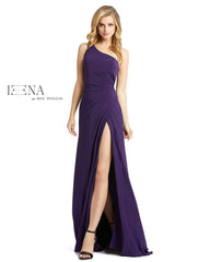 Formal One Shoulder Long Dress One Shoulder Detail Mac Duggal 26163