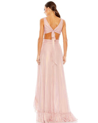 High Low Prom Formal Dress High Low Detail Mac Duggal 49526