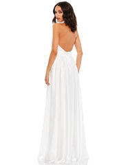 Long Formal Chiffon Prom Dress Chiffon Fabric Mac Duggal 49333