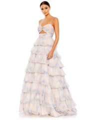 Long Spaghetti Strap Prom Gown Spaghetti Straps Mac Duggal 67966