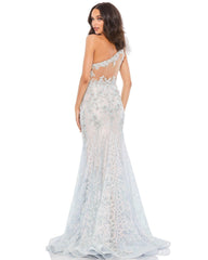 Prom Long One Shoulder Formal Gown One Shoulder Detail Mac Duggal 79264