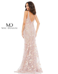 Prom Long Sleeveless Formal Dress Sleeveless Detail Mac Duggal 67481