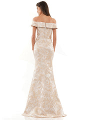 Marsoni Long Off Shoulder Formal Dress 1223