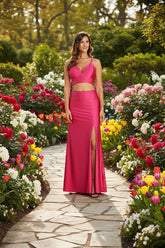 Morgan & Co 13030 Long Two Piece Prom Formal Dress
