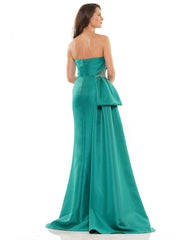 Rina di Montella Long Strapless Formal Dress 2750