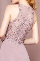 Sleeveless Long Prom Gown Formal Dress