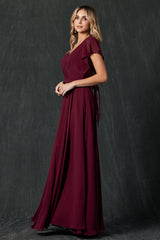 Juliet 261 Long Formal A Line Evening Dress
