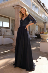 Nox Anabel MF101 Long Mother of the Bride Plus Size Dress