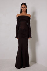 Paige Dress - Espresso