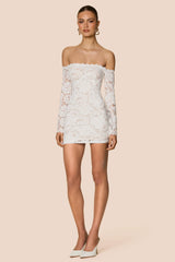 Nookie Alessia Mini Dress - Ivory