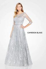 Cameron Blake 118682 Formal Long Mother of the Bride A Line Dress