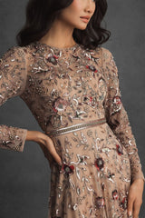 Formal Floral Dress A Line Mac Duggal 10093