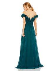 Ruffled Formal Evening Long Dress Ruffled Evening Long Mac Duggal 11591