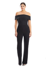 Alexander by Daymor 1751S23 Long Formal Pocket Sequin Jumpsuit