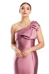 Alexander by Daymor 1850F23 Mermaid Long Formal Pleated Evening Dress
