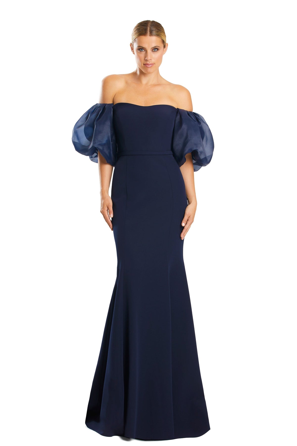 Alexander by Daymor 1870F23 Beaded Long Formal Fitted Evening Dress