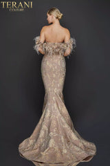 Terani Couture 1921E0136 Long Formal Prom Dress