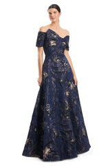 Alexander by Daymor 1960S24 Long Ball Gown Pocket Evening Dress