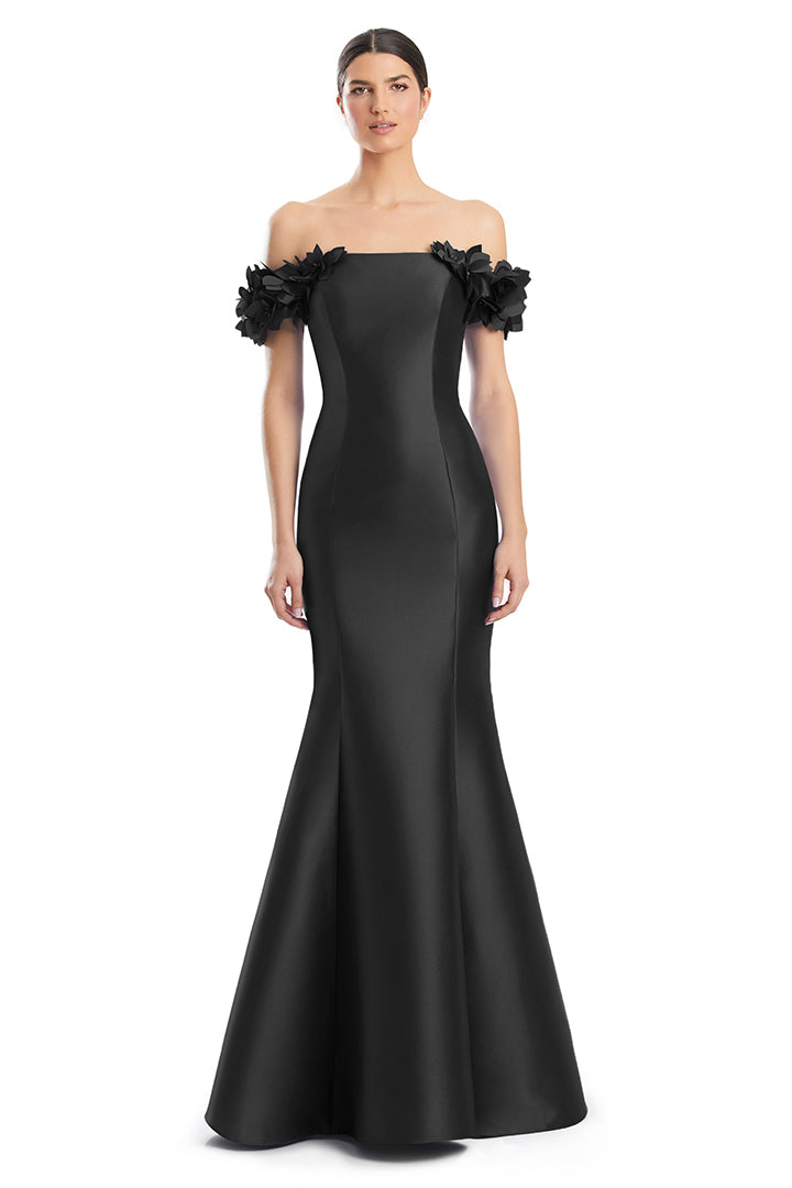 Alexander by Daymor 1991S24 Mermaid Long Formal Beaded Floraml Prom Dress