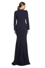 Alexander by Daymor 2040-44F24 Long Sleeve Mother of the Bride Formal Dress