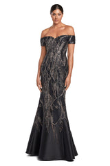 Alexander by Daymor 2050F24 Long Mermaid Formal Glitter Prom Dress