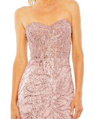 Glittered Long Prom Dress Glittered Long Prom Mac Duggal 20544