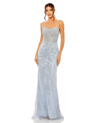 Glittered Long Prom Dress Glittered Long Prom Mac Duggal 20544
