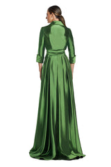 Alexander by Daymor 2067F24Evening Long Formal Slit A Line Dress