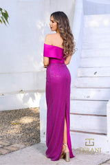 Terani Couture 252E5103 Long Formal Sequin Evening Dress