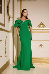Terani Couture 252E5181 Long fitted Formal Evening Dress