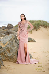 Terani Couture 252M5377 Long Sleeve Mother of the Bride Formal Dress