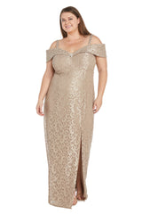 Long Plus Size Dress Mother of the Bride Formal R&M Richards 2886W