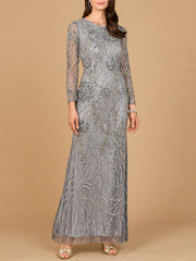 Lara Dresses 28889 Long Beaded Mother of the Bride Formal Dress