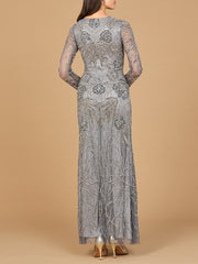 Lara Dresses 28889 Long Beaded Mother of the Bride Formal Dress