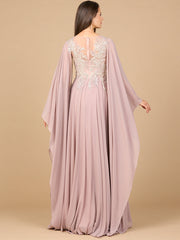 Lara Dresses 28968 Mother of the Bride Long Formal Cape Dress