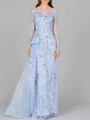 Lara Dresses 29040 Long Mother of the Bride Overskirt Formal Dress