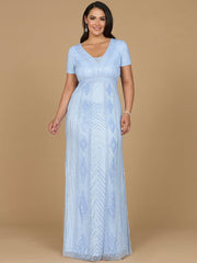 Lara Dresses 29606 Fitted Formal Long Mother of the Bride Mermaid Dress