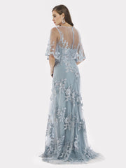 Lara Dresses 29772 Formal Long Lace Applique Mother of the Bride Dress