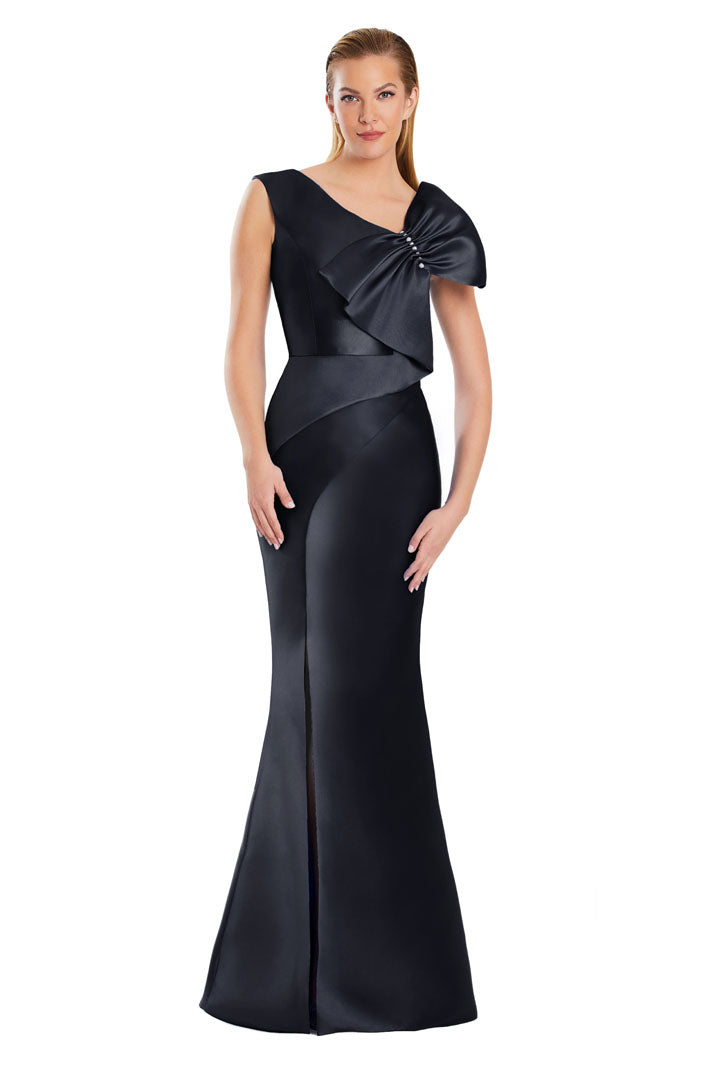 Alexander by Daymor 3055S25 Mermaid Long Formal Pleated Evening Dress