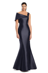 Alexander by Daymor 3060S25 Mermaid Long Formal Beaded Floral Prom Dress