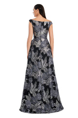 Alexander by Daymor 3095S25 Long Evening Printed Formal Dress
