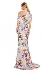 Alexander by Daymor 3140F25 Formal Long Floral Printed Dress