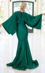 Jessica Angel 335 Long Formal Kimono Sleeves Evening Dress