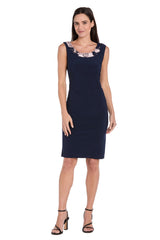 Two Piece Short Dress Mother of the Bride Jacket R&M Richards 3371
